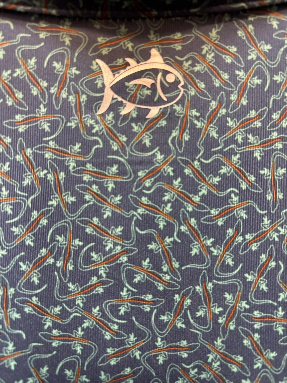 Southern Tide M’s XXL Iguana Glee SSPolo, LghtIndigo Colrway #1183, Style# 11736 - Picture 10 of 10